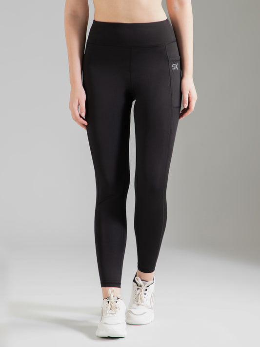 Solid Black Legging