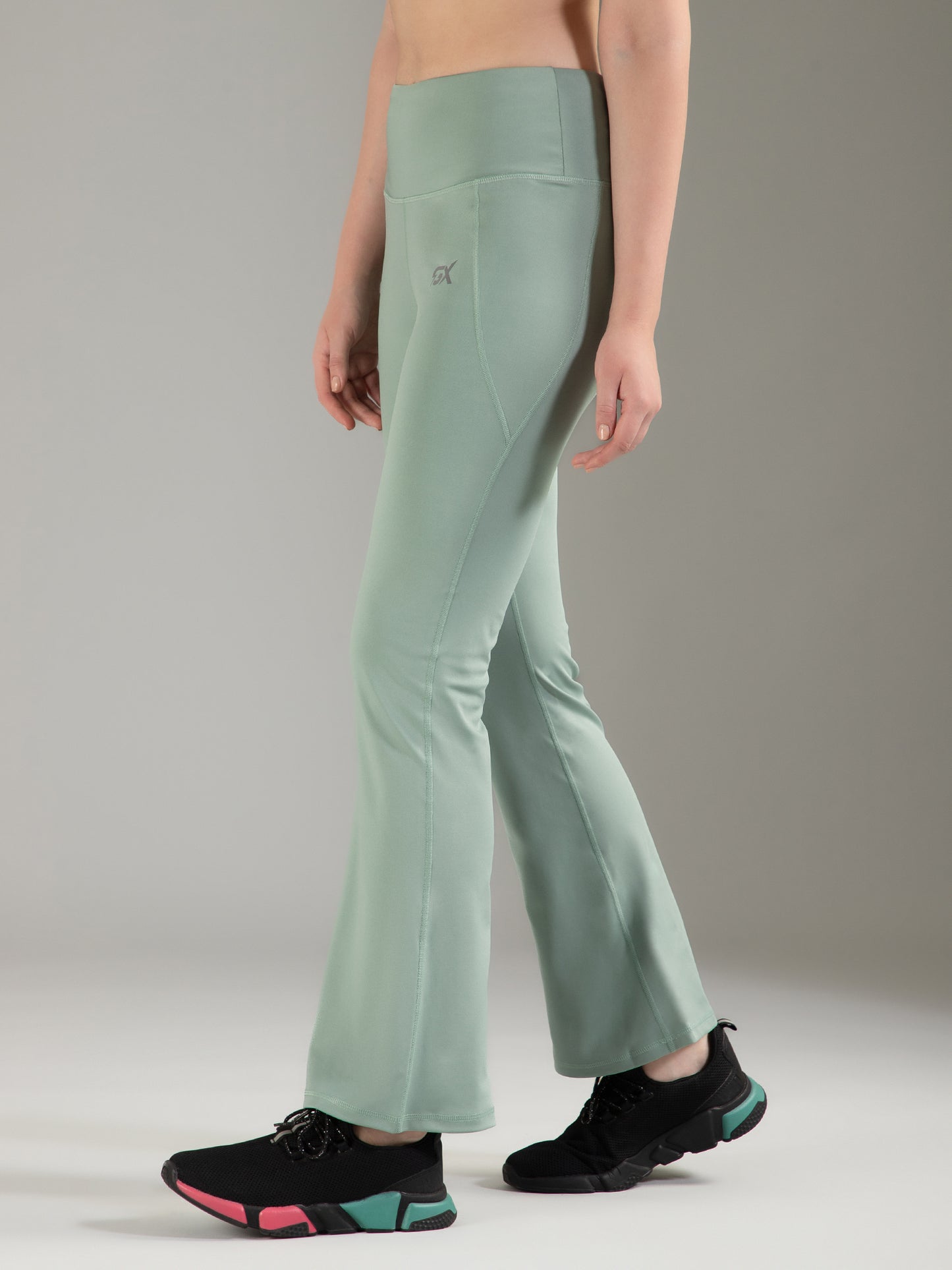 Super Flare Pants in Pista