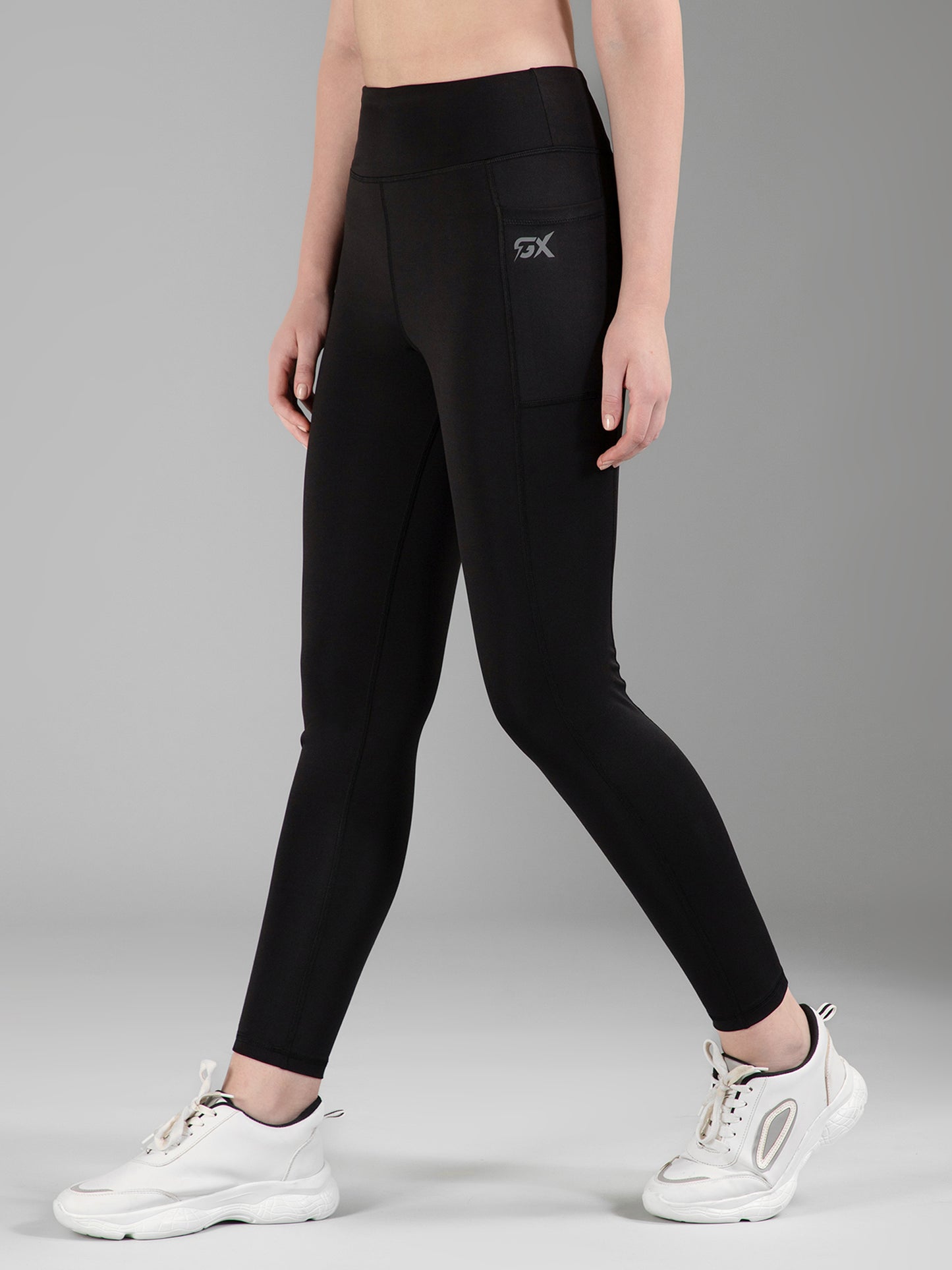 Solid Black Legging