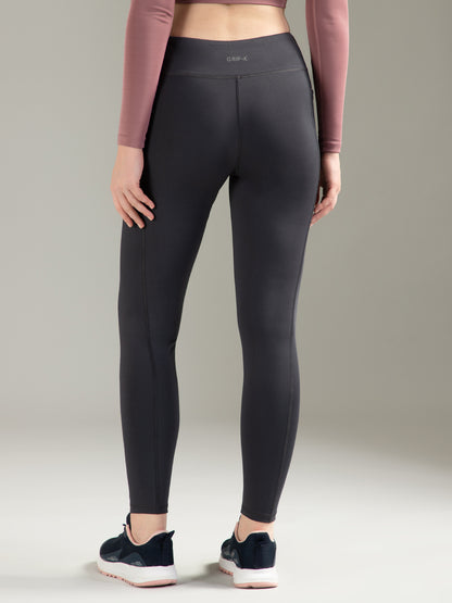 Solid Dark Grey Legging