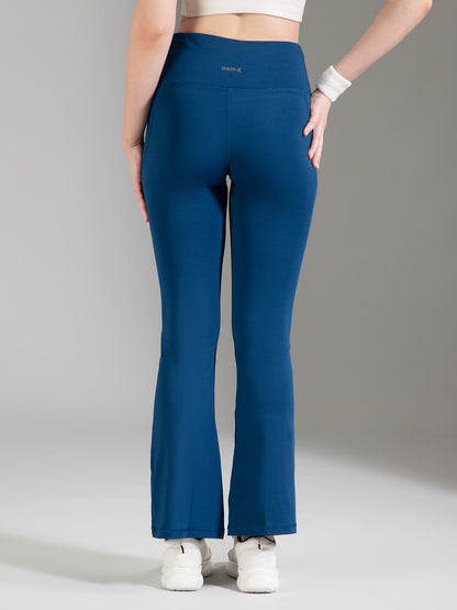 Super Flare Pants in Dark Blue