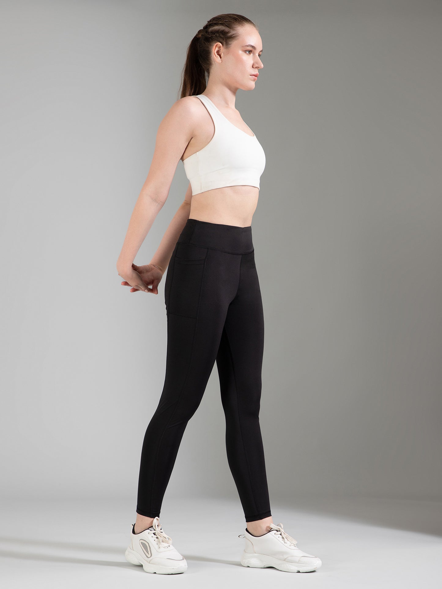 Solid Black Legging