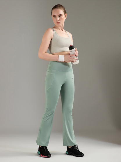 Super Flare Pants in Pista