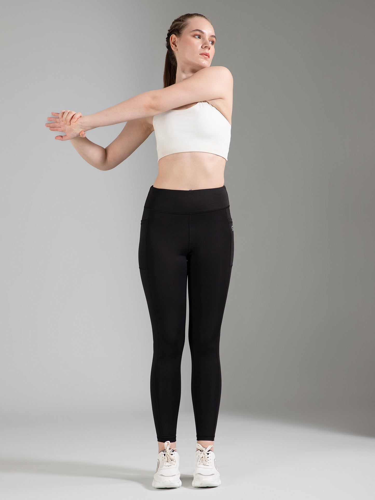 Solid Black Legging