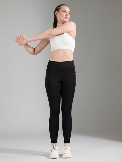 Solid Black Legging