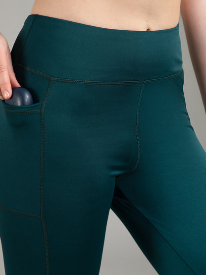 Solid Dark Green Legging