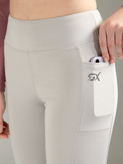 Solid Light Grey Legging